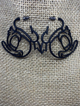 Donald Duck hoop style earrings