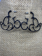 Mickey Mouse hoop style earrings
