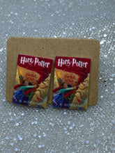 Harry potter Books cover Stud Earrings