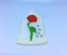 Hand Painted Resin Beauty and the Beast Enchanted Rose inspired  Pin/ Brooch Belle and Beast