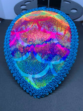 Metallic Rainbow Mermaid Fascinator Hat Base DIY Finish it yourself or Ready to wear