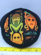 Disneyland Tiki room Inspired print Fascinator Hat Base DIY Finish it yourself or Ready to wear Tiki birds Totem pole Hawaii